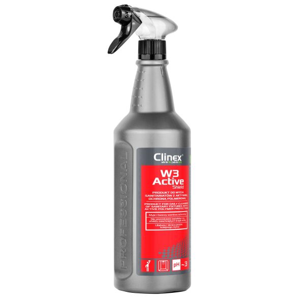 Clinex W3 Active SHIELD 1L za čišćenje sanitarija sa zaštitom