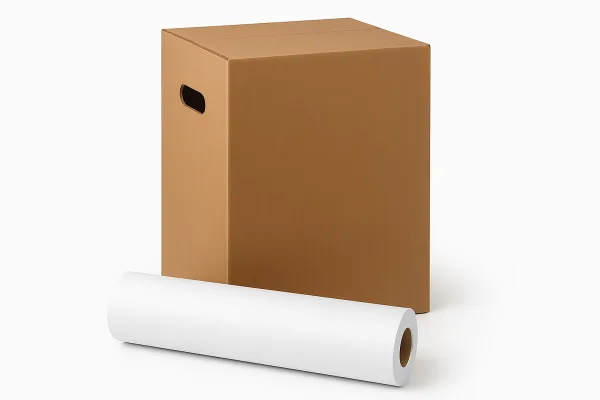 Medicinske rolne sa HDPE folijom Bela - 80m, 9/1